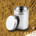 Produktbild Garam Masala mit Dose im Vordergrund